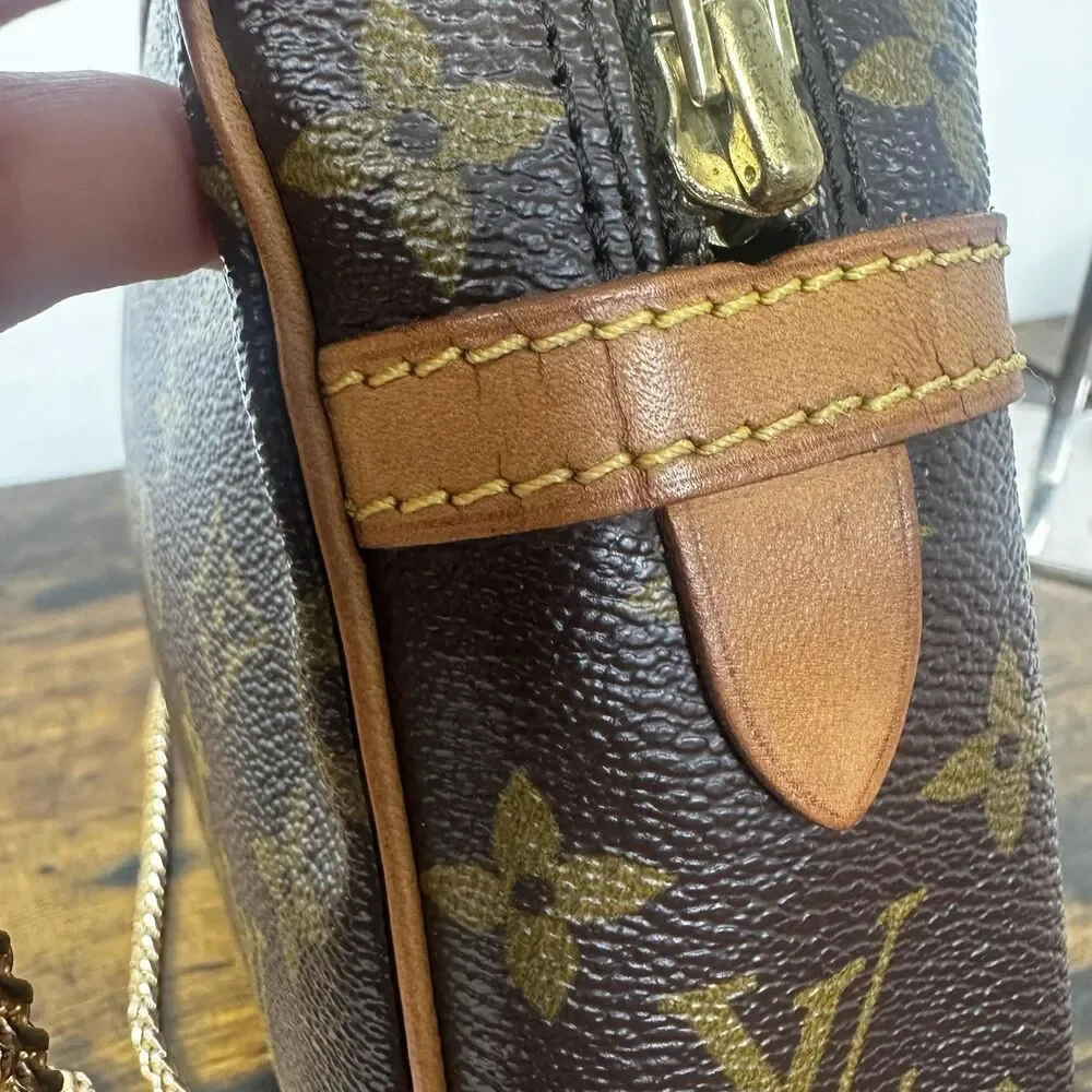 Louis Vuitton Compiegne 23 Clutch Bag Small Brown Monogram Canvas